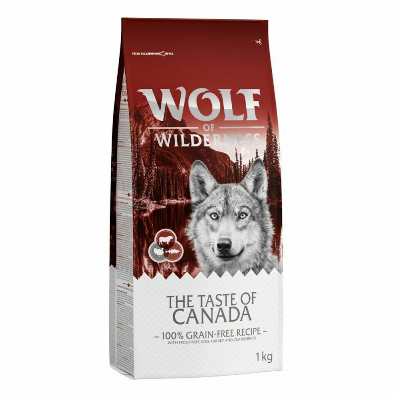 Wolf of Wilderness The Taste of Canada - with Beef & Turkey