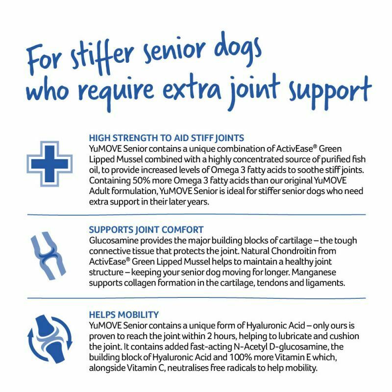 Lintbells YuMOVE Joint Supplement for Senior Dogs