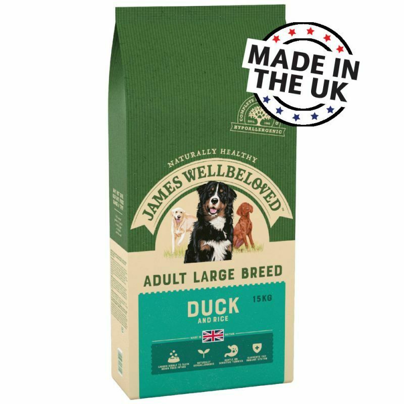 James Wellbeloved Adult Large Breed - Duck & Rice