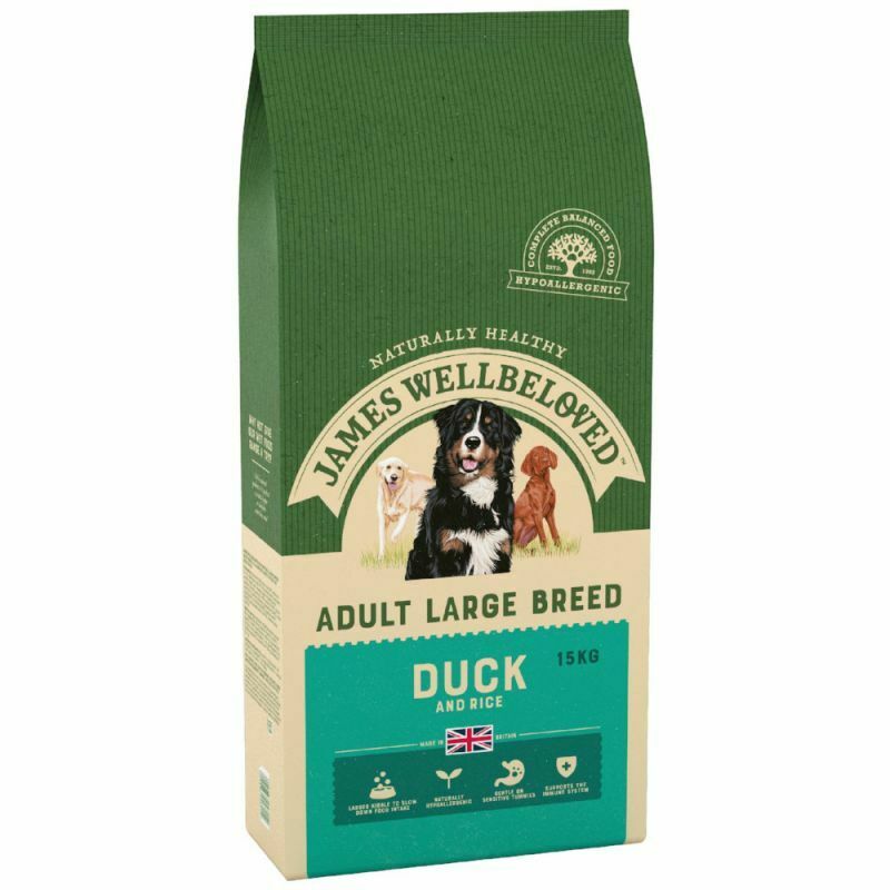 James Wellbeloved Adult Large Breed - Duck & Rice