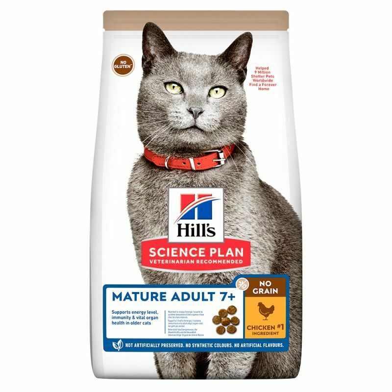 Hill’s Science Plan Mature Adult 7+ No Grain with Chicken
