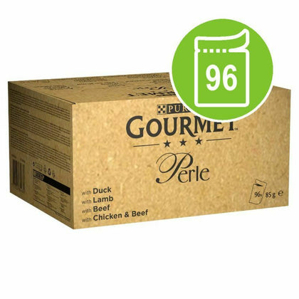 Gourmet Perle Pouches Mixed Mega Pack 96 x 85g