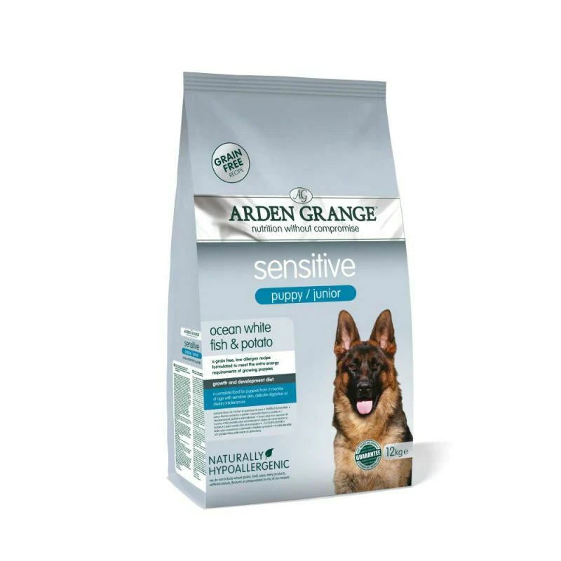 Arden Grange Sensitive Puppy/Junior - Grain-Free Ocean White Fish & Potato