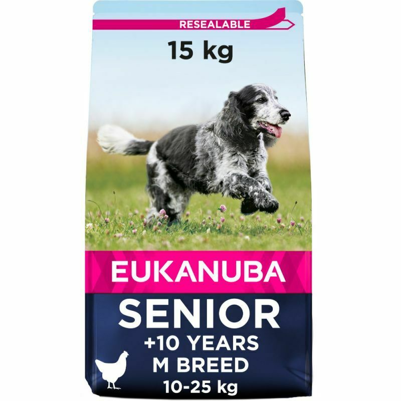 Eukanuba Caring Senior Medium Breed - Chicken