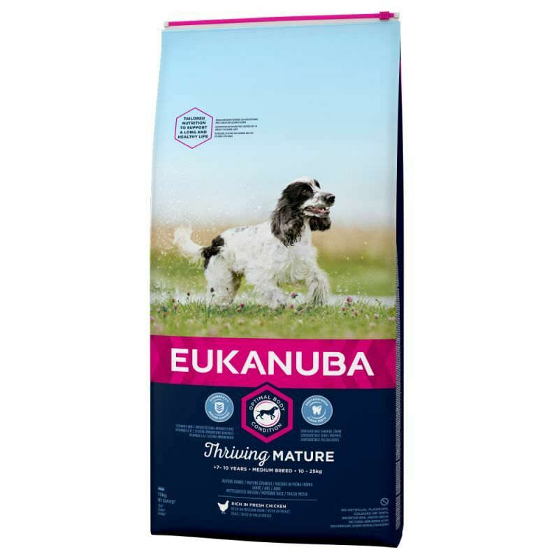 Eukanuba Thriving Mature Medium Breed - Chicken