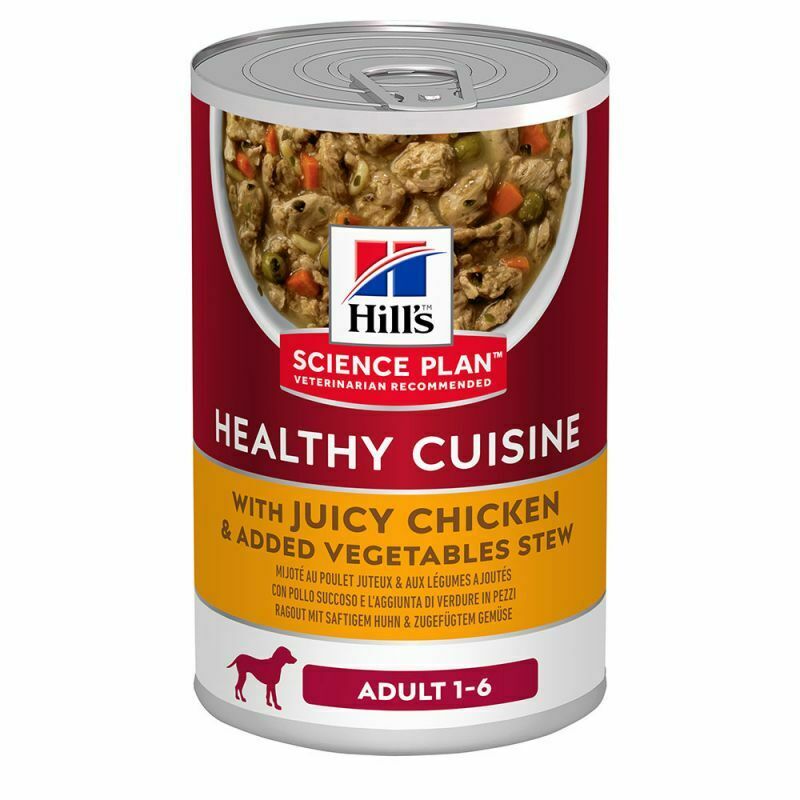 Hill's Science Plan Adult 1-6 Healthy Cuisine Stews Chicken & Vegetables
