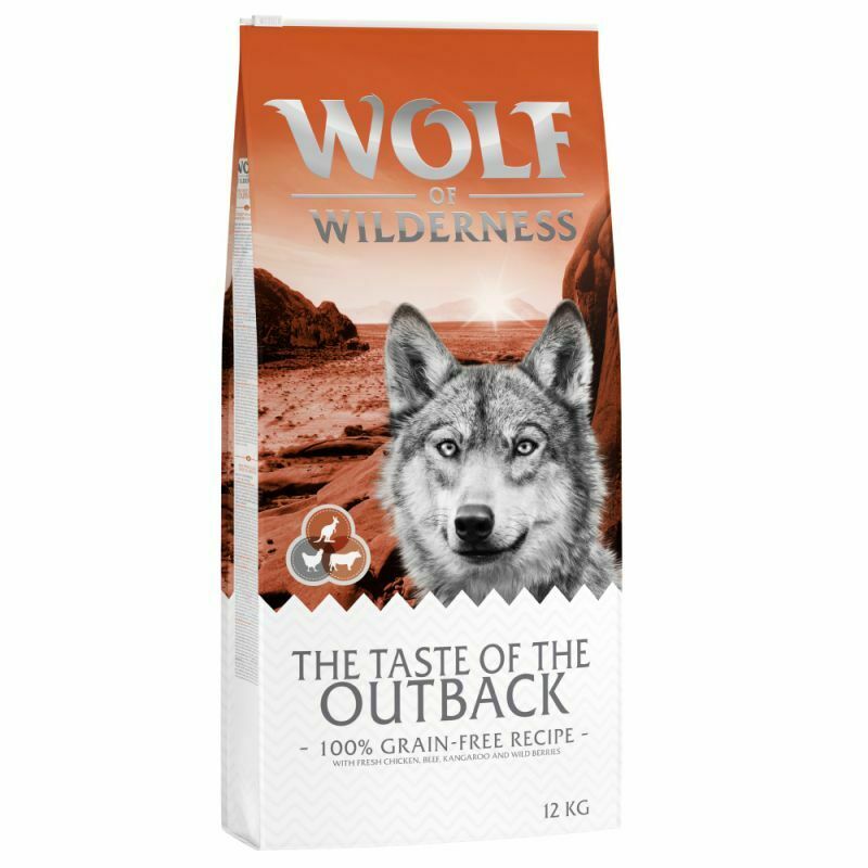 Wolf of Wilderness The Taste Of The Outback - with Chicken & Kangaroo