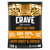 Crave Adult Turkey & Chicken Dry Cat Food