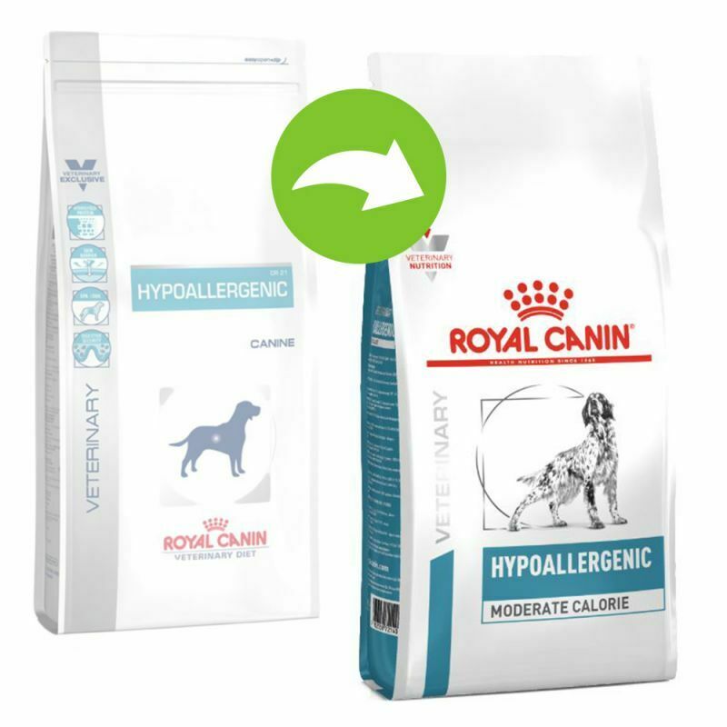 Royal Canin Veterinary Diet Dog - Hypoallergenic Moderate Calorie
