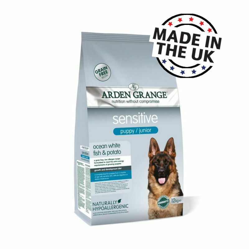 Arden Grange Sensitive Puppy/Junior - Grain-Free Ocean White Fish & Potato