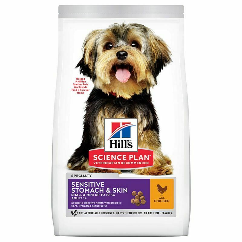 Hill’s Science Plan Adult 1+ Sensitive Stomach & Skin Small & Mini Chicken