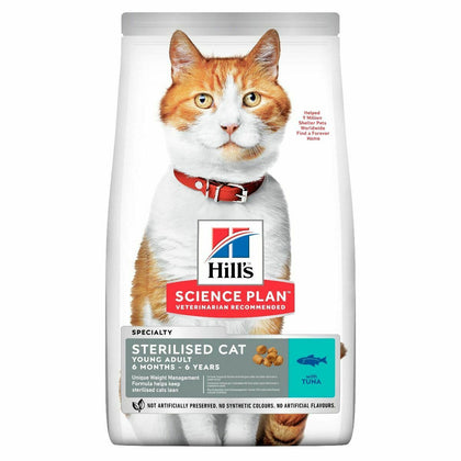 Hill's Science Plan Sterilised Cat Young Adult Tuna