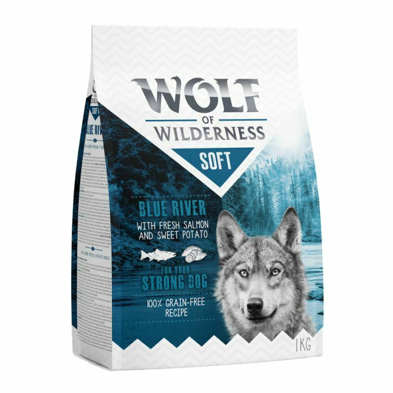 Wolf of Wilderness Soft Blue River - Salmon