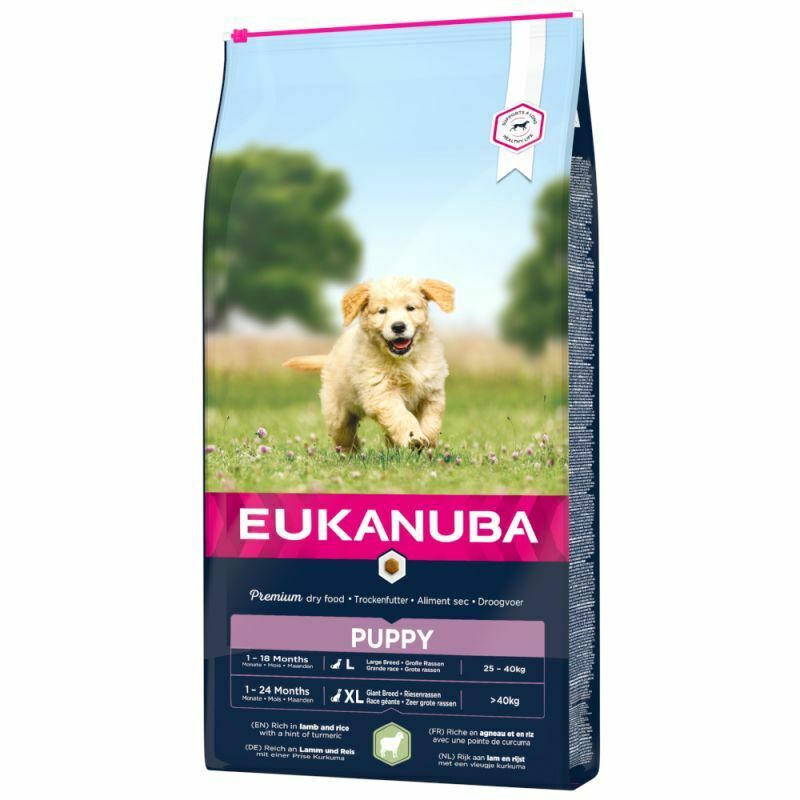 Eukanuba Puppy Large & Giant Breed – Lamb & Rice