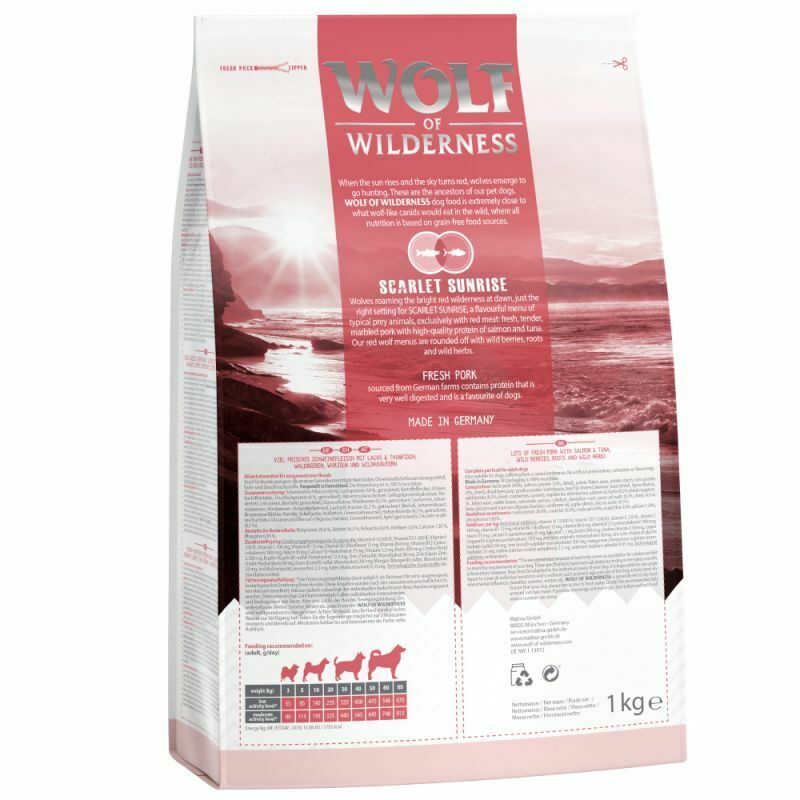 Wolf of Wilderness Adult Scarlet Sunrise - Salmon & Tuna 1 KG