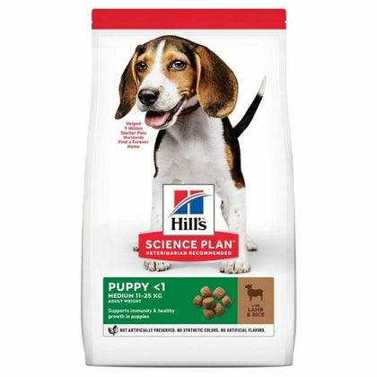 Hill's Science Plan Puppy <1 Medium with Lamb & Rice