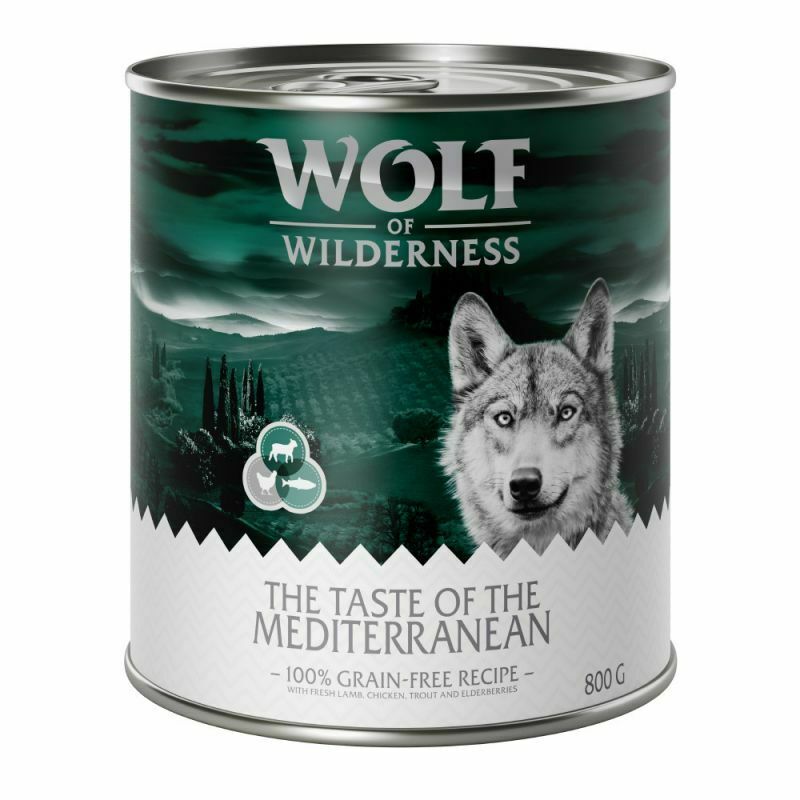 Wolf of Wilderness The Taste of Saver Pack 24 x 800g