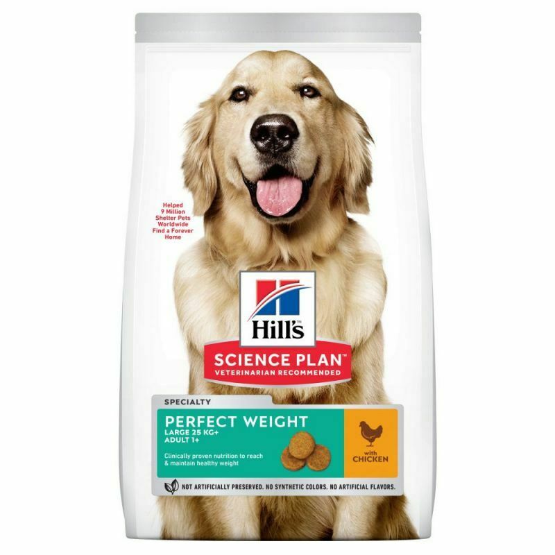 Hill's Science Plan Adult 1+ Perfect Weight Large Breed with Chicken