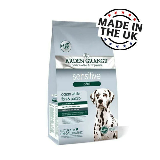 Arden Grange Sensitive Adult – Grain-Free Ocean White Fish & Potato