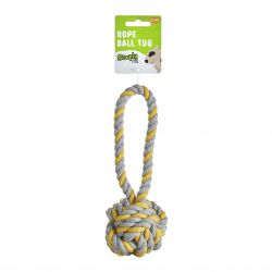 Rope Ball Dog Toy Pm SGL