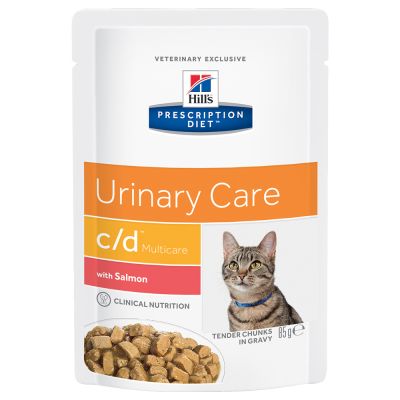 Hill's Prescription Diet Feline c/d Multicare Urinary Care - with Salmon