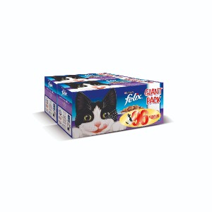 Felix Chunks in Jelly Mixed Pouch Selection 96 x 100g