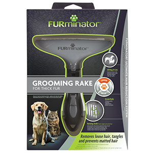 FURminator Dog and Cat Grooming Rake