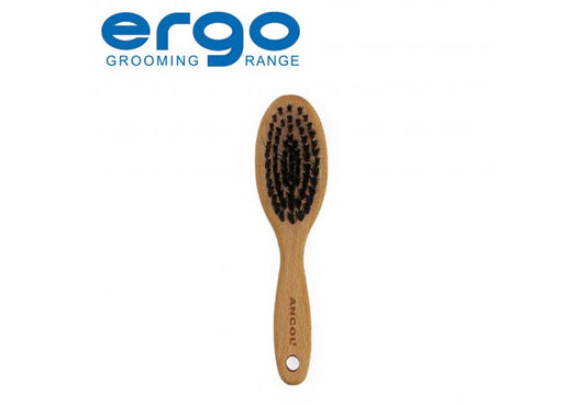 WOOD HANDLE SOFT BRISTLE BRUSH