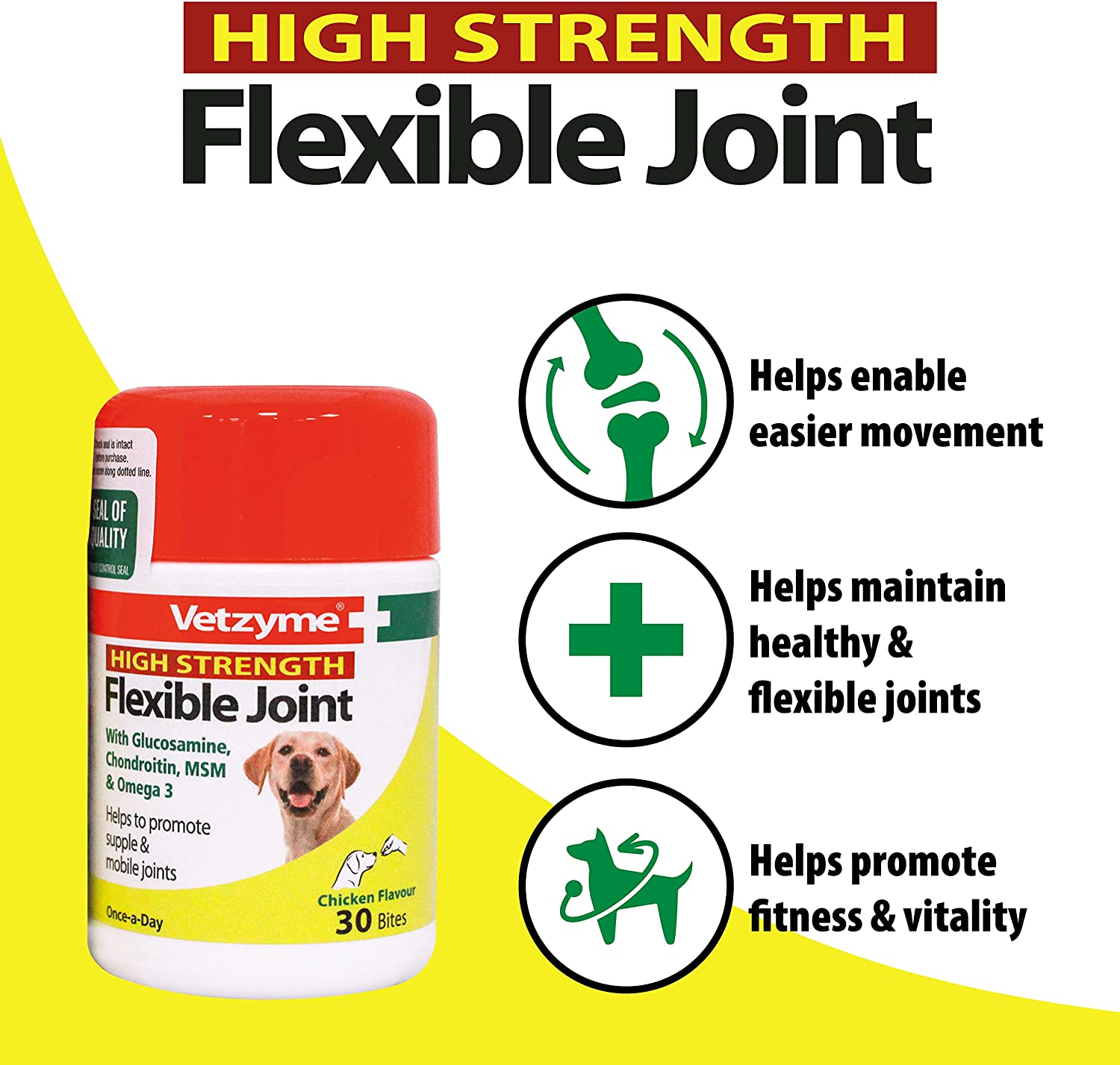 Vetzyme Flexible Joint 30 Tablets
