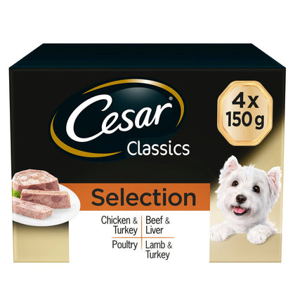Cesar Classics Selection 4x150g