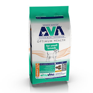 AVA Veterinary Approved Optimum Health Small Breed Adult Dry Dog Food Chicken 2kg