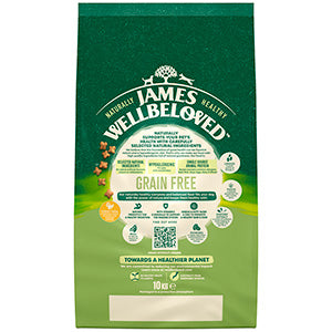 James Wellbeloved Grain Free Dry Adult Dog Food Turkey & Vegetables