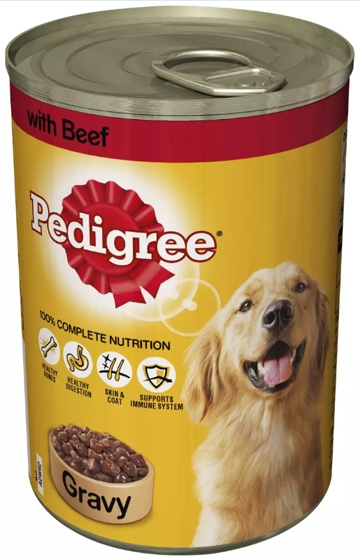 Pedigree Adult Beef in Gravy 400g