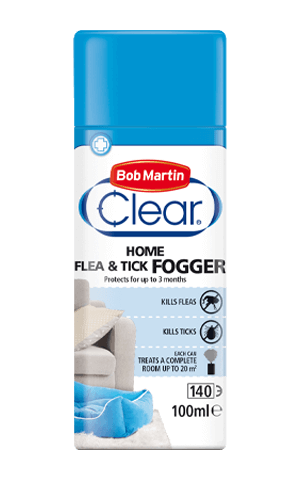 Bob martin clear dimethicone flea & tick clearance spray