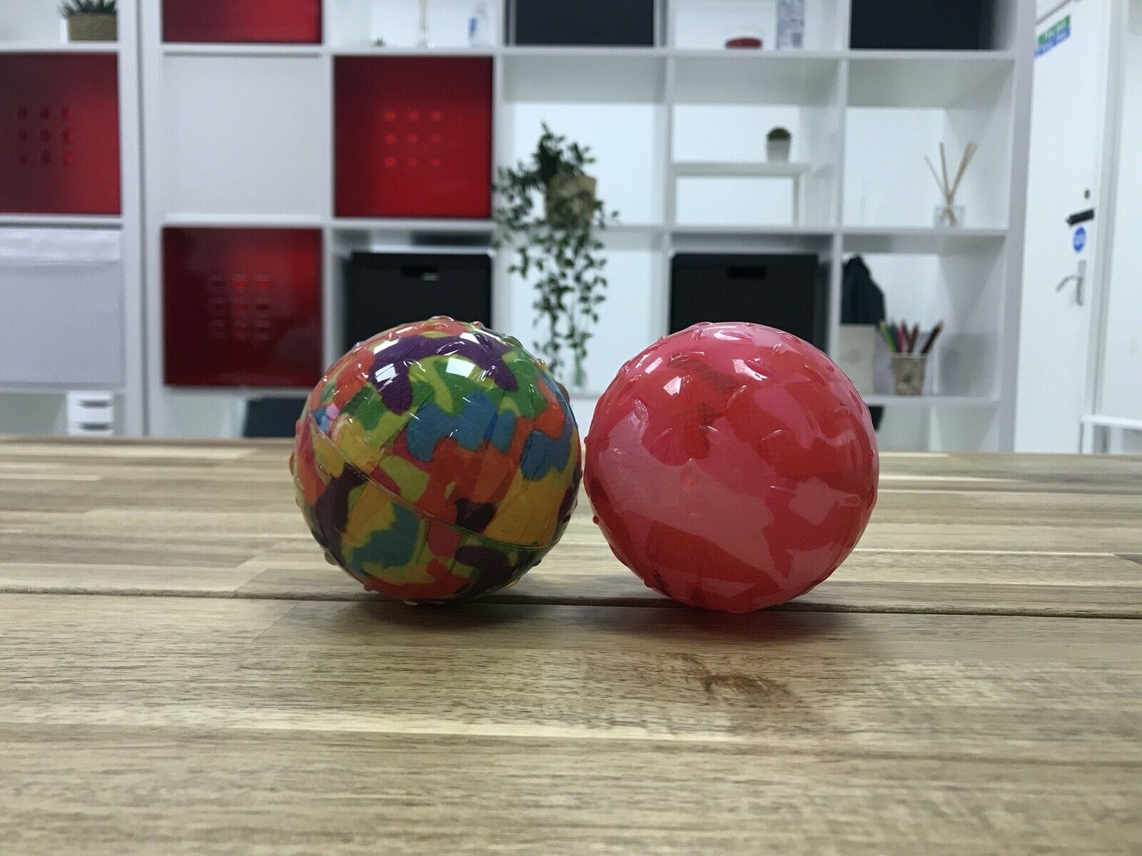 Dog Ball Bouncy Sound Puppy Pet Funny Toys X 2 Ball