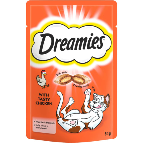 Dreamies Cat Treats with Chicken