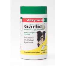 Vetzyme Garlic Tabs 240tablet