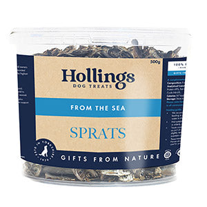 Hollings Sprats Dog Treat 500g Tub
