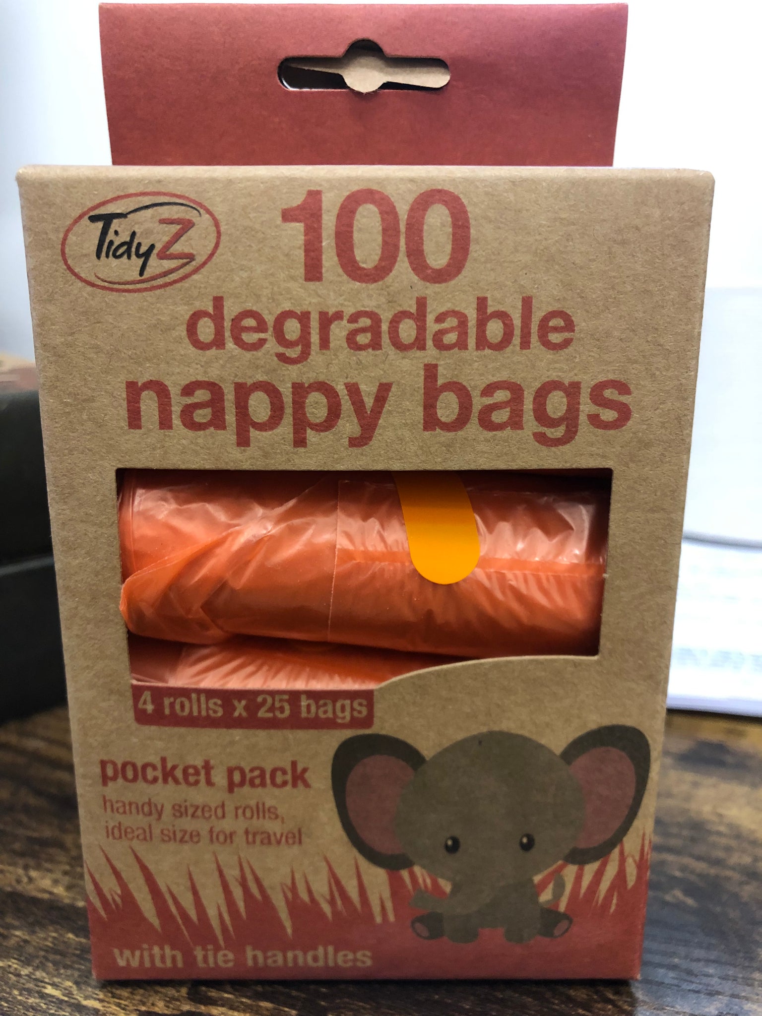 TidyZ Doggy Bags Degradable 100 Pack