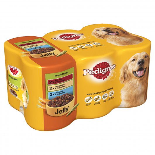 Pedigree Can Jelly Meaty Meals