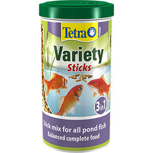Tetra Pond Variety Sticks Tub 1L