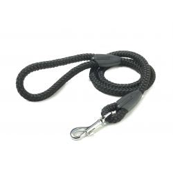 Walk 'R' Cise Nylon Rope Trigger Hook Lead - Black