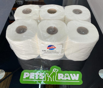 Mr Wash White Rolls Cleaning Towel