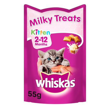 Whiskas Kitten Cat Treats Milky Treats 55g