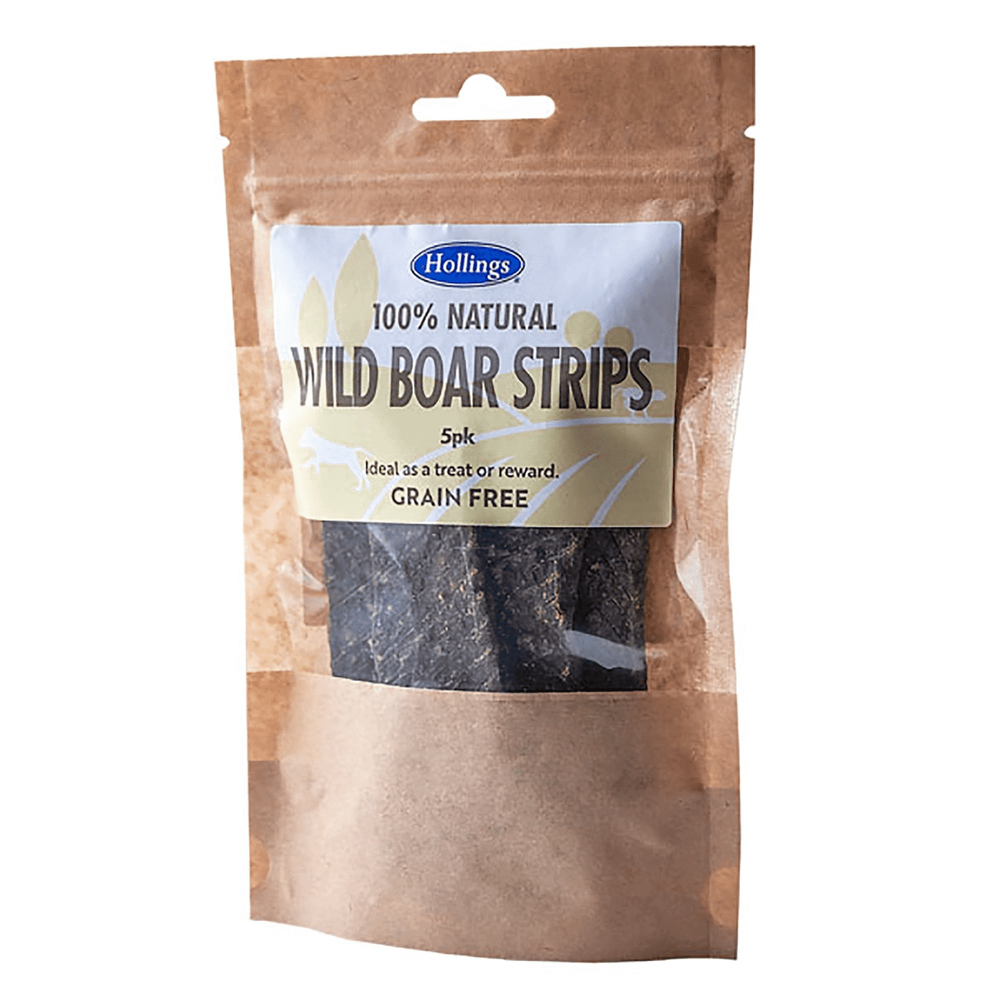 Hollings 100% Natural Wild Boar Strips