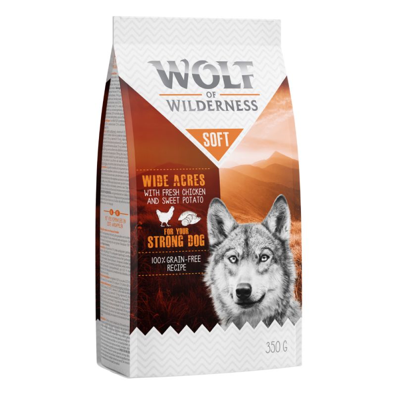 Wolf of Wilderness Soft "Wide Acres" - Chicken 350 g