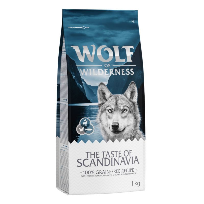 Wolf of Wilderness "The Taste of Scandinavia" - with Reindeer & Salmon