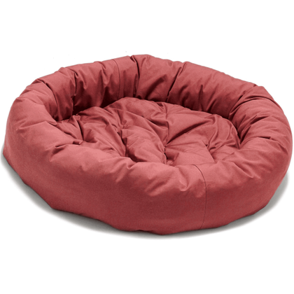 Dog Gone Smart Donut Bed with Repelz-It, Small, Red