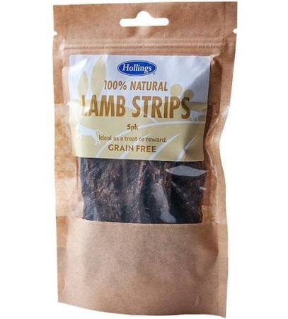 Hollings 100% Natural Lamb Strips 5-pack