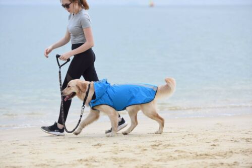 Puppy Pet Dog Rain Coat Reflective Waterproof Hooded Jacket Vest Outdoor Clothes Petsraw